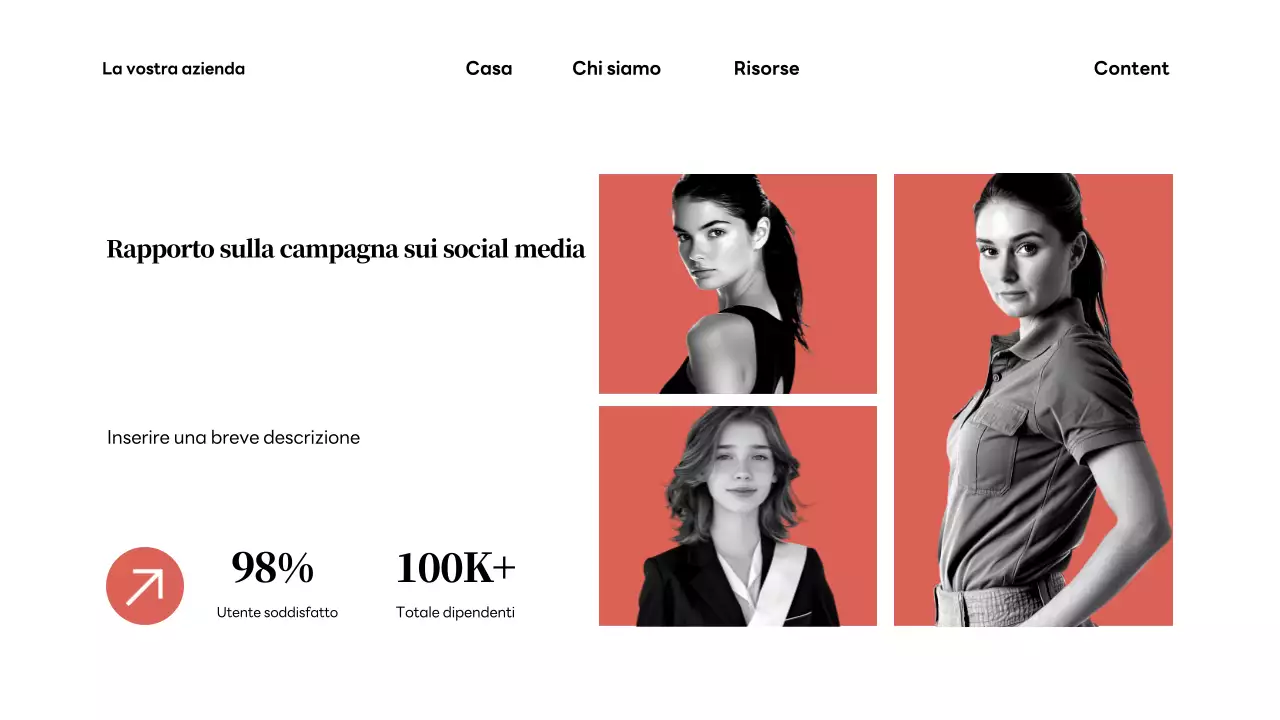 Rapporto sui media moderni del corallo