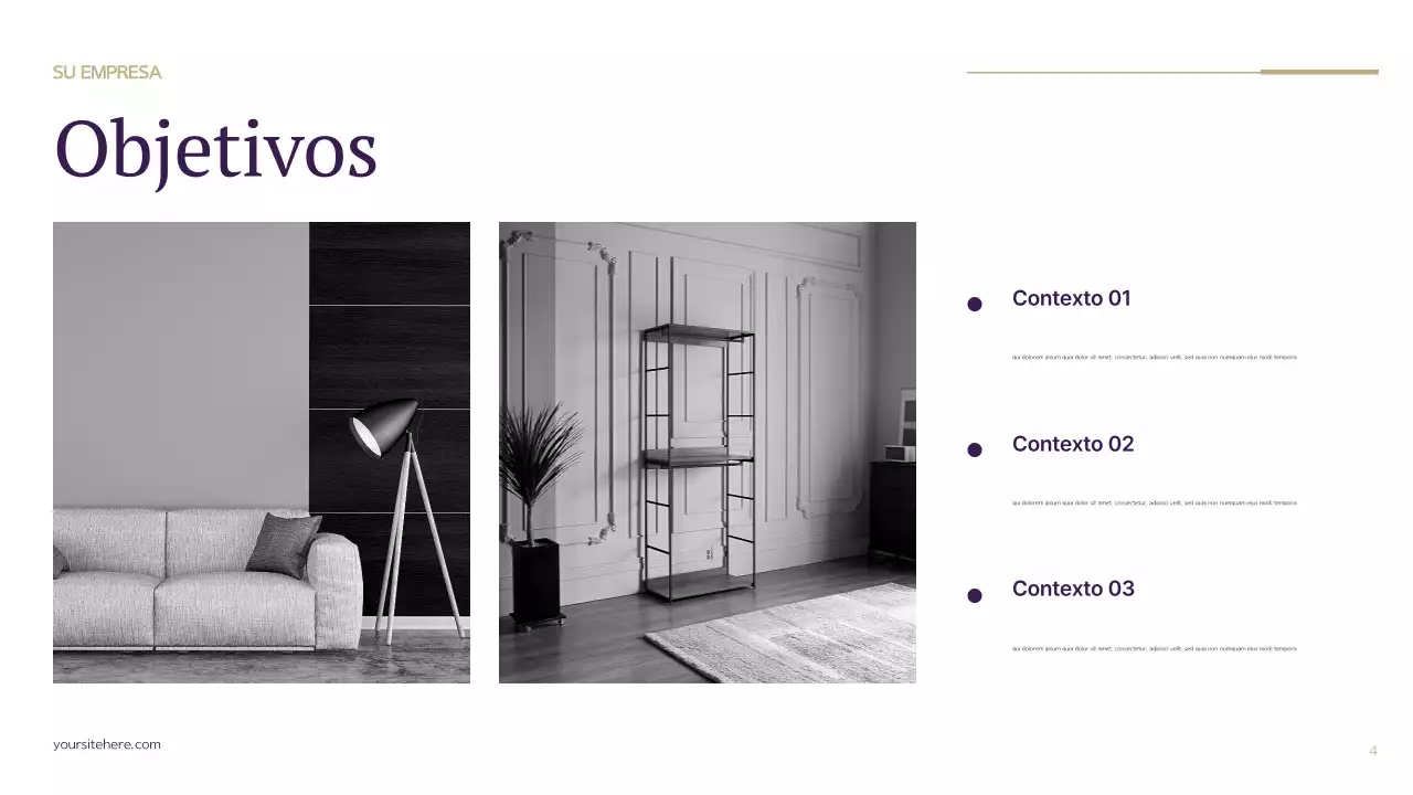 Plan de negocio Purple Modern