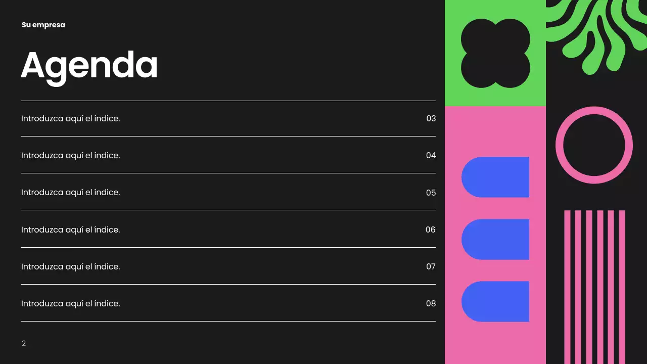 Plan de negocio Black Modern