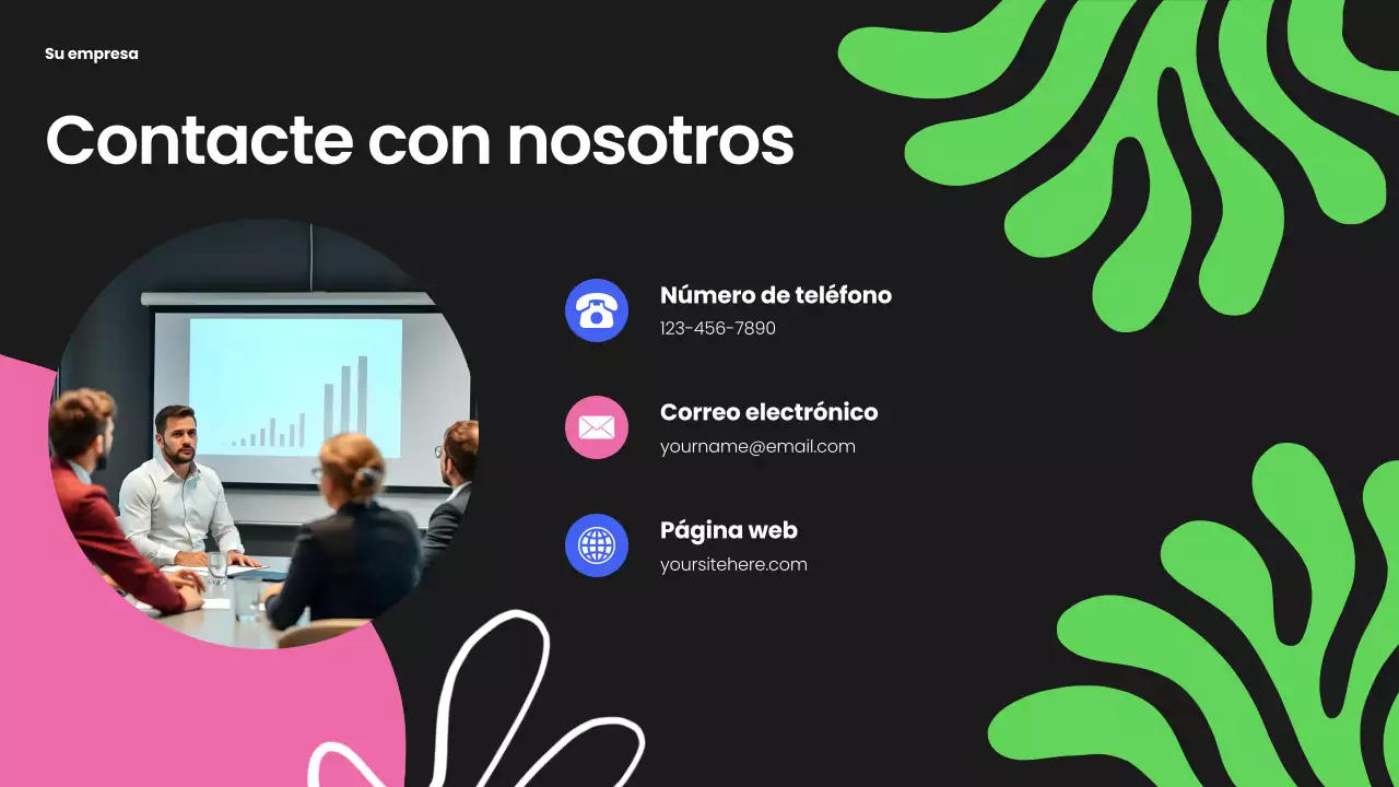 Plan de negocio Black Modern