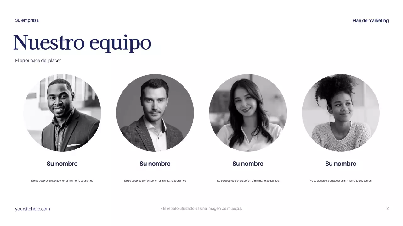 Documento del Plan de Marketing de la Marina Moderna