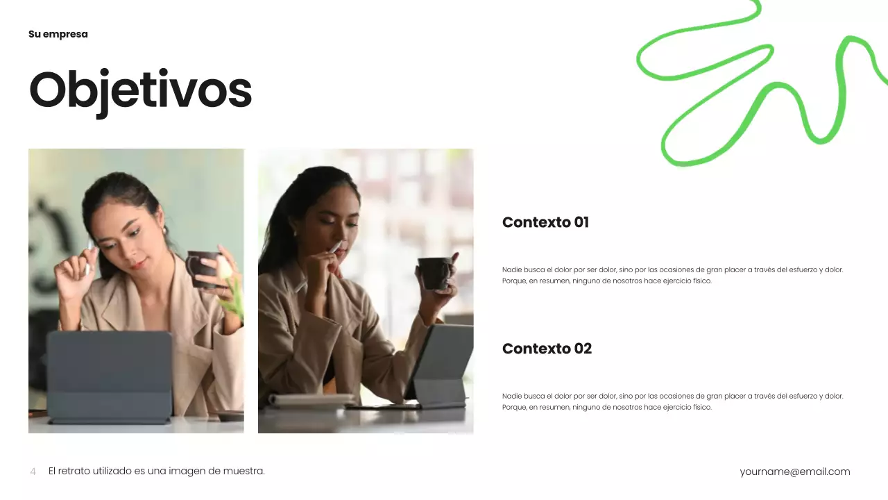 Plan de negocio Black Modern