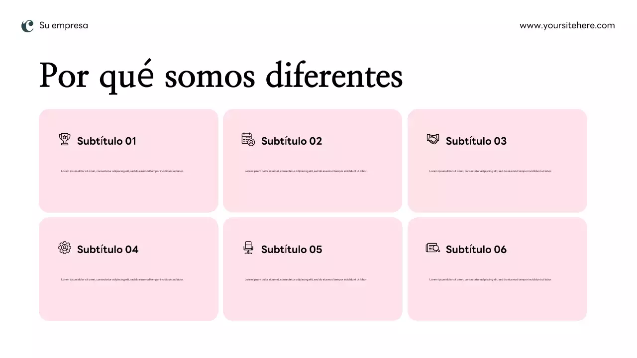 Plan de marketing Pink Modern