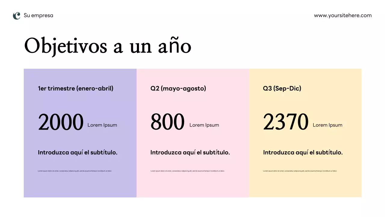 Plan de marketing Pink Modern