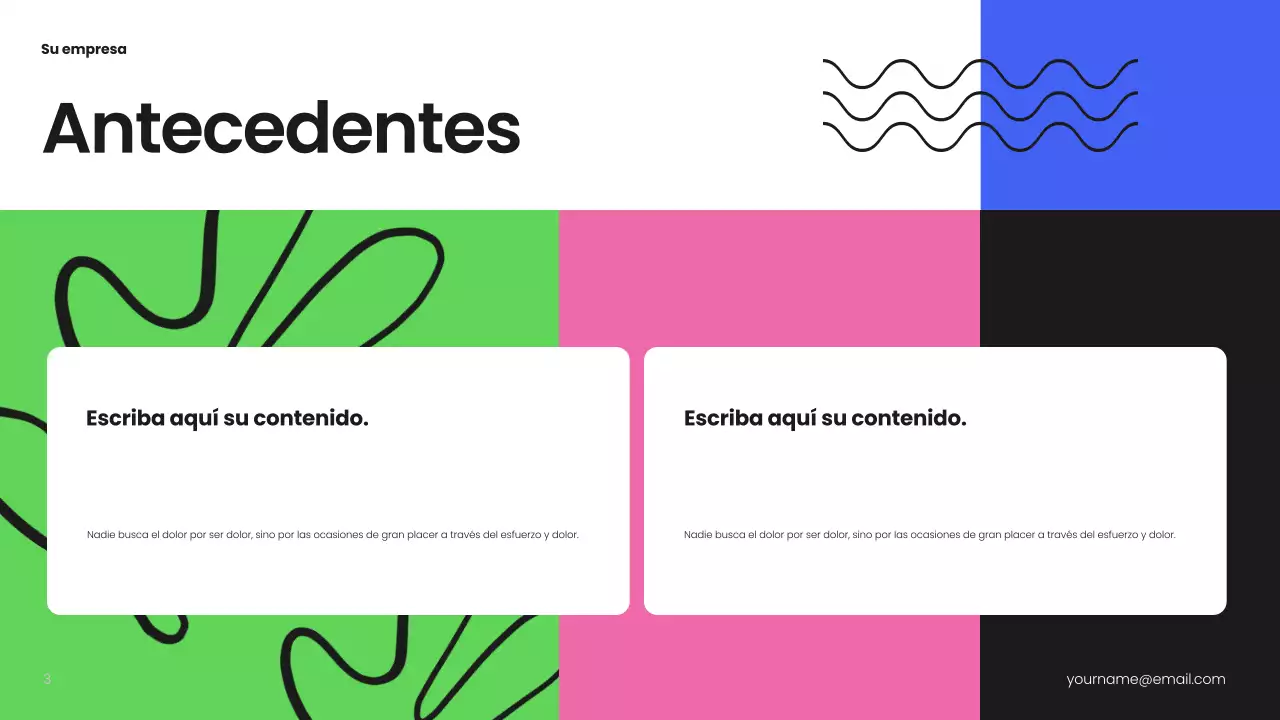 Plan de negocio Black Modern