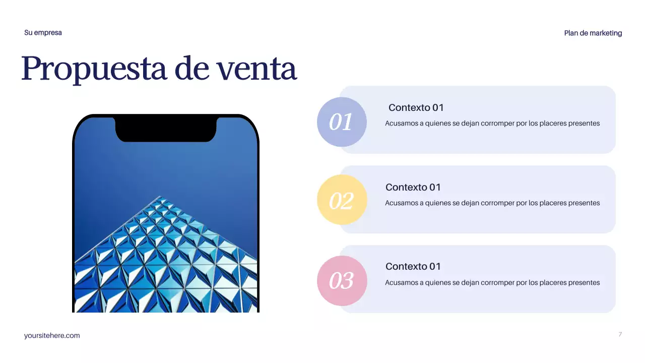 Documento del Plan de Marketing de la Marina Moderna