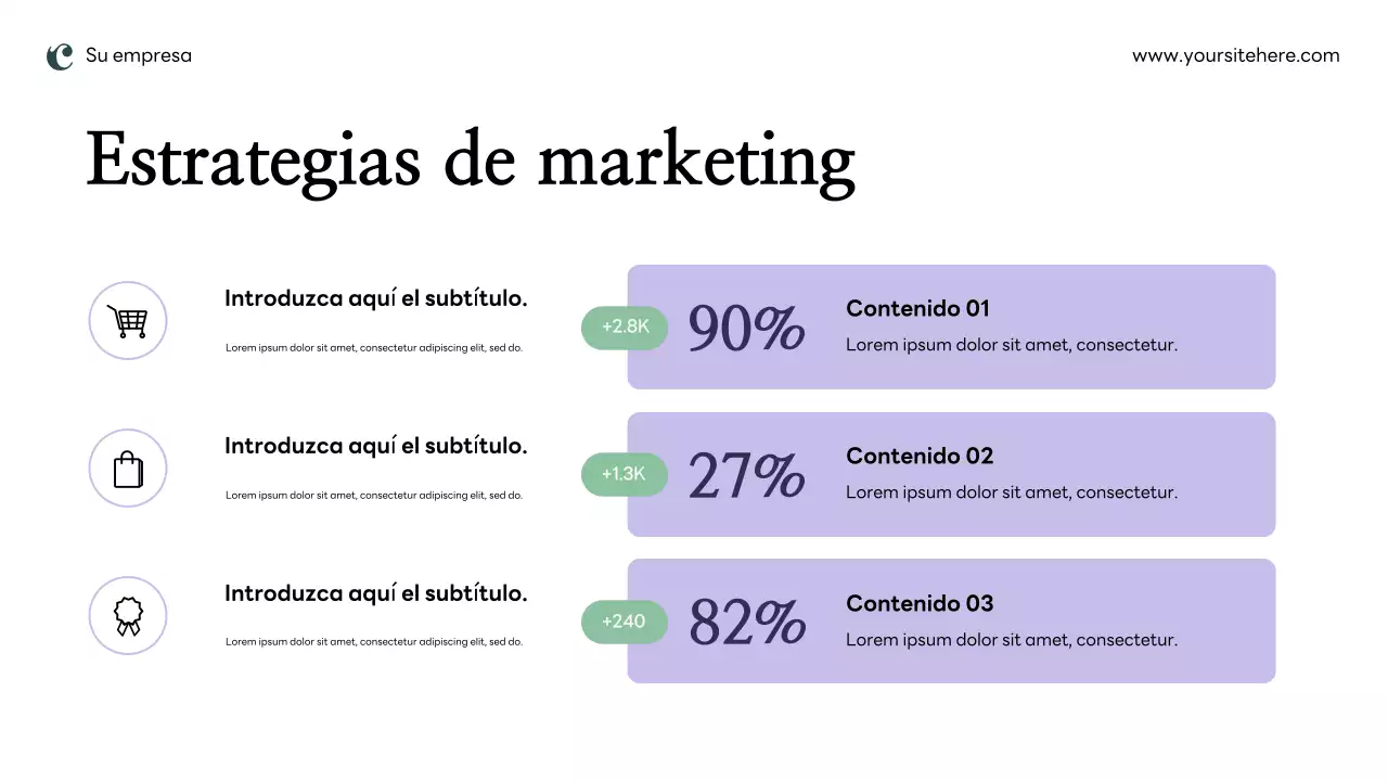 Plan de marketing Pink Modern