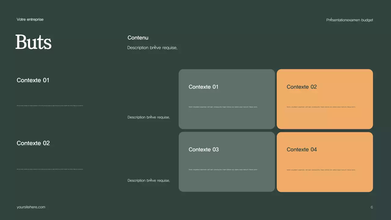 Rapport sur le budget vert moderne