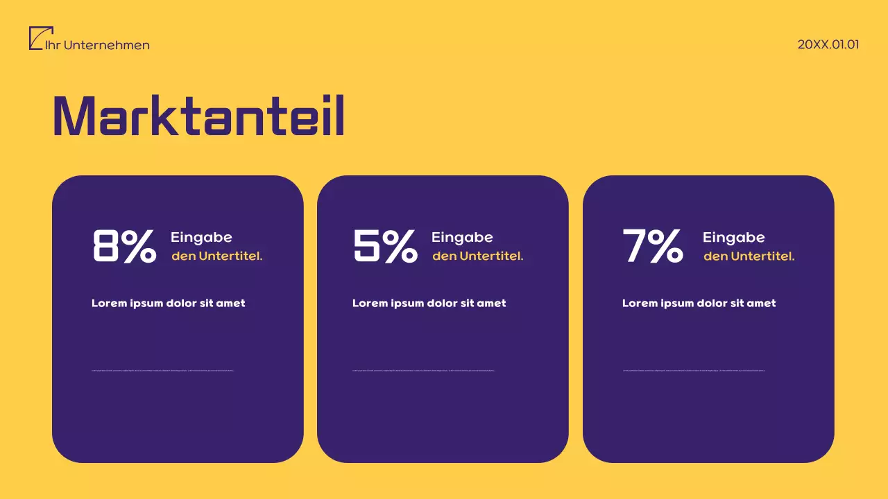 Lila Minimalistisches Marketing-Vorschlagsdokument