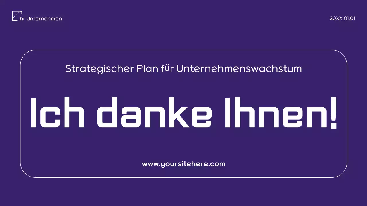 Lila Minimalistisches Marketing-Vorschlagsdokument