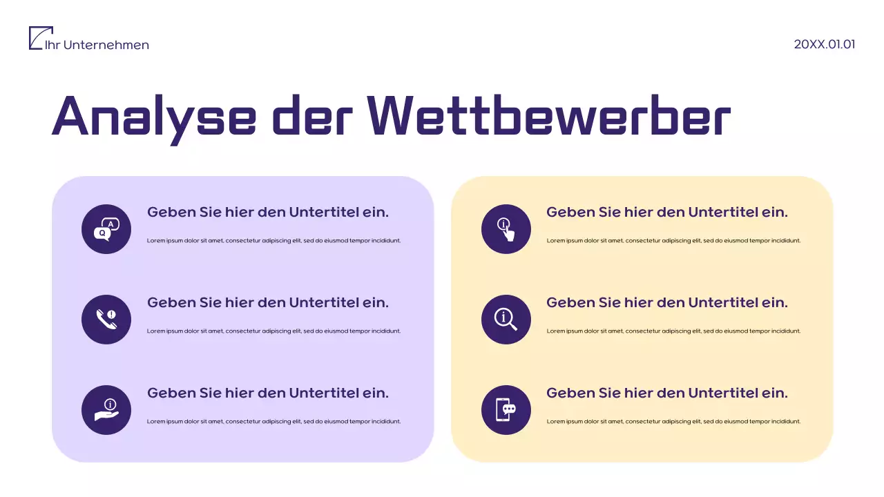 Lila Minimalistisches Marketing-Vorschlagsdokument