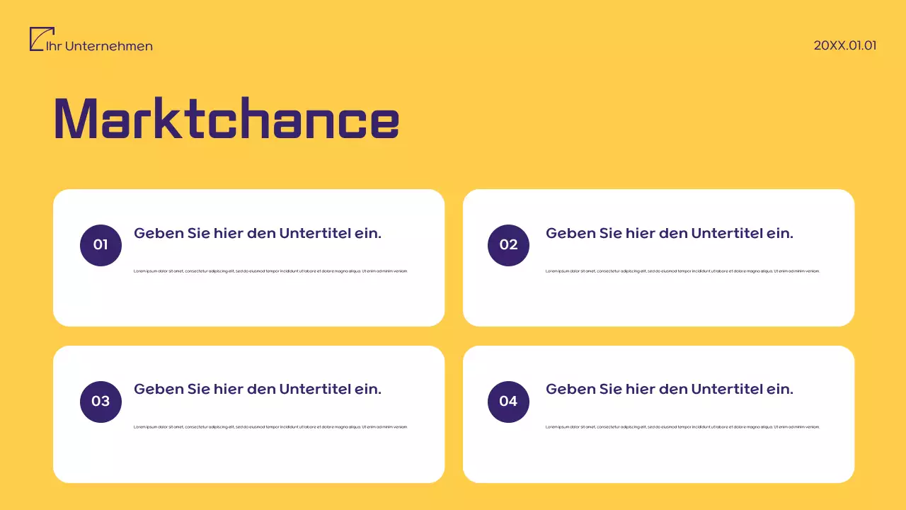 Lila Minimalistisches Marketing-Vorschlagsdokument