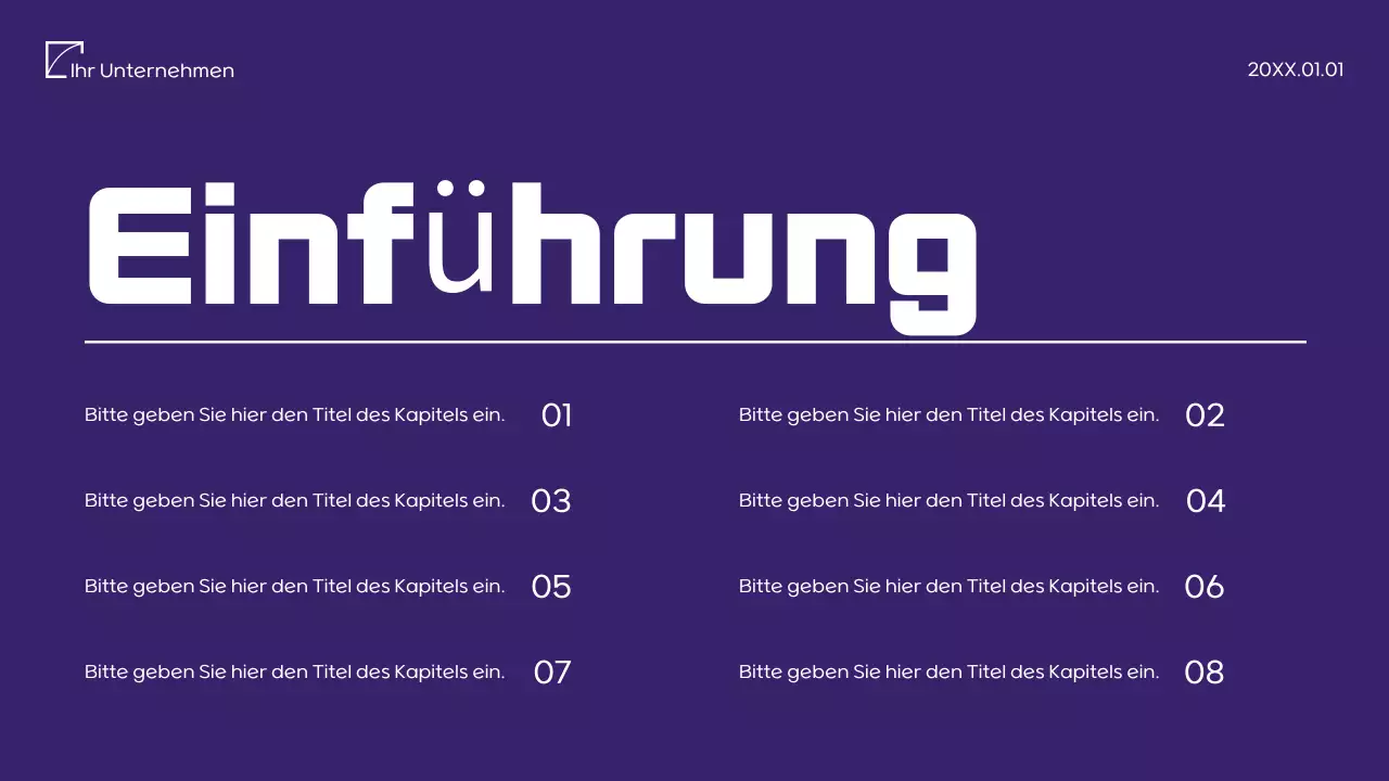 Lila Minimalistisches Marketing-Vorschlagsdokument