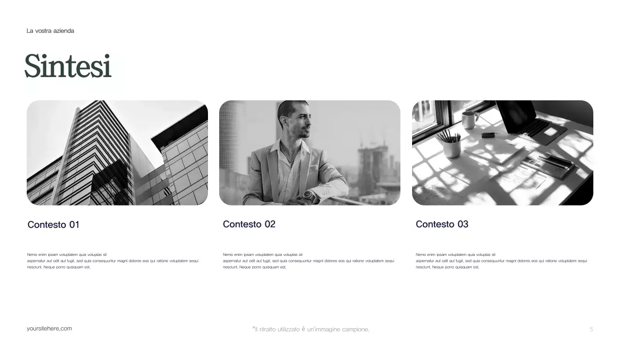 Relazione sul bilancio verde moderno