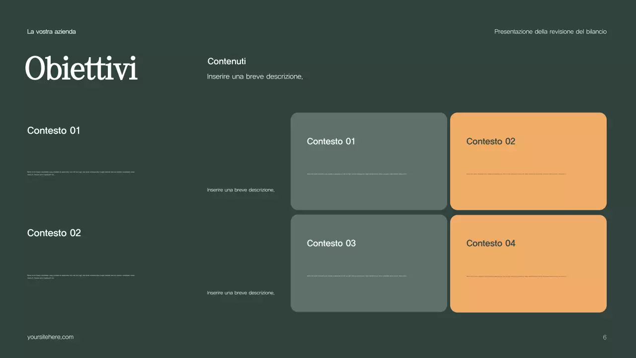 Relazione sul bilancio verde moderno