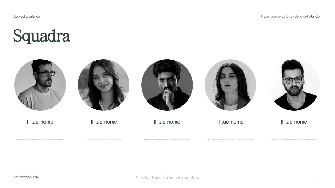 Relazione sul bilancio verde moderno