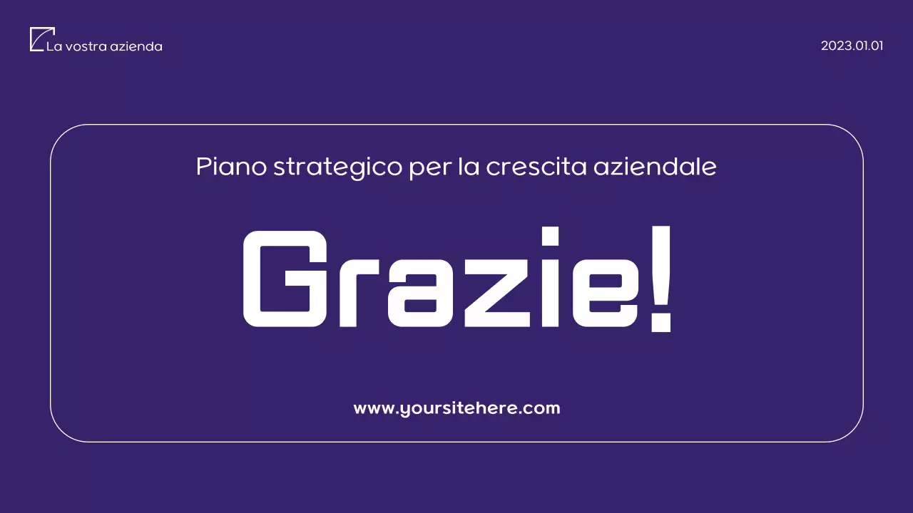 Documento di proposta di marketing minimalista viola