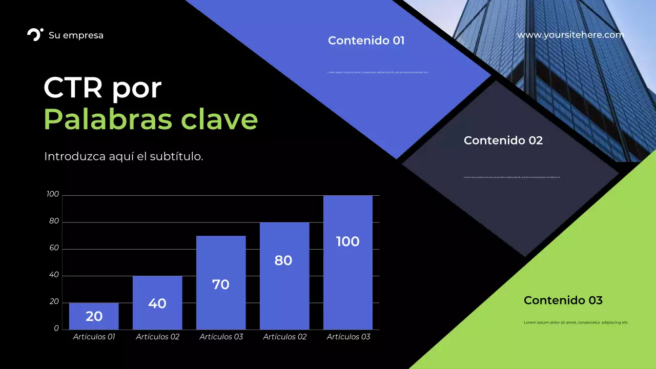 Informe White Modern Marketing