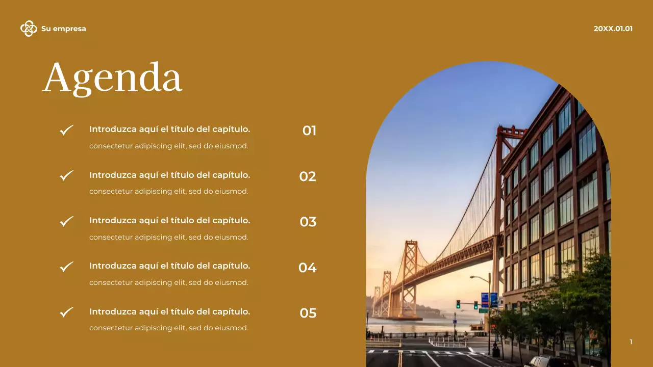 Presentación White Modern Finance