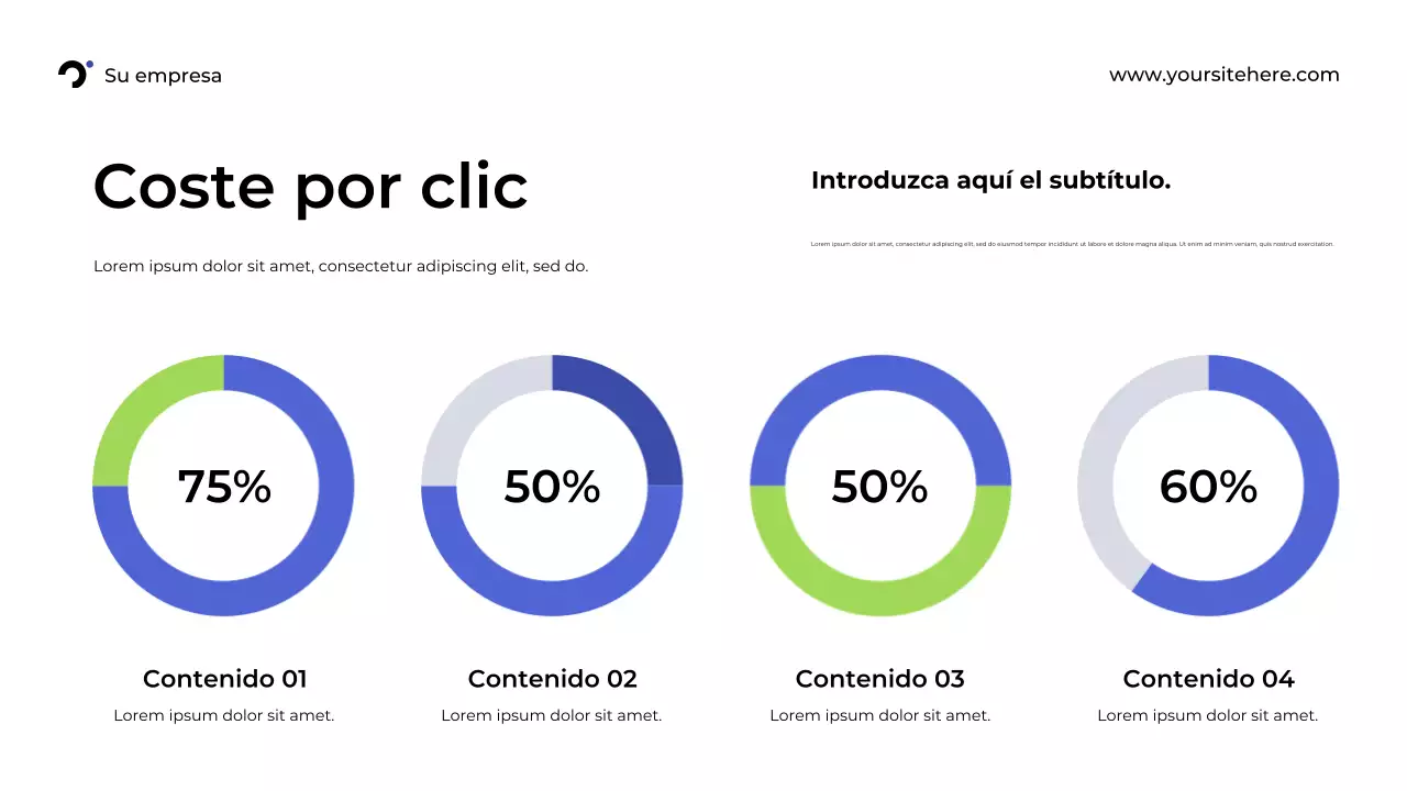 Informe White Modern Marketing
