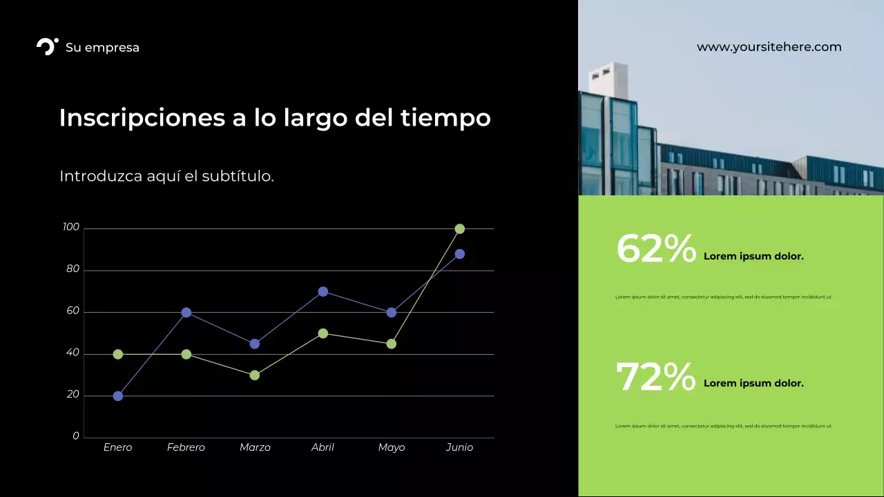 Informe White Modern Marketing