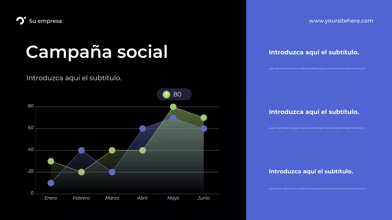 Informe White Modern Marketing