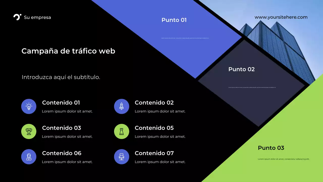 Informe White Modern Marketing