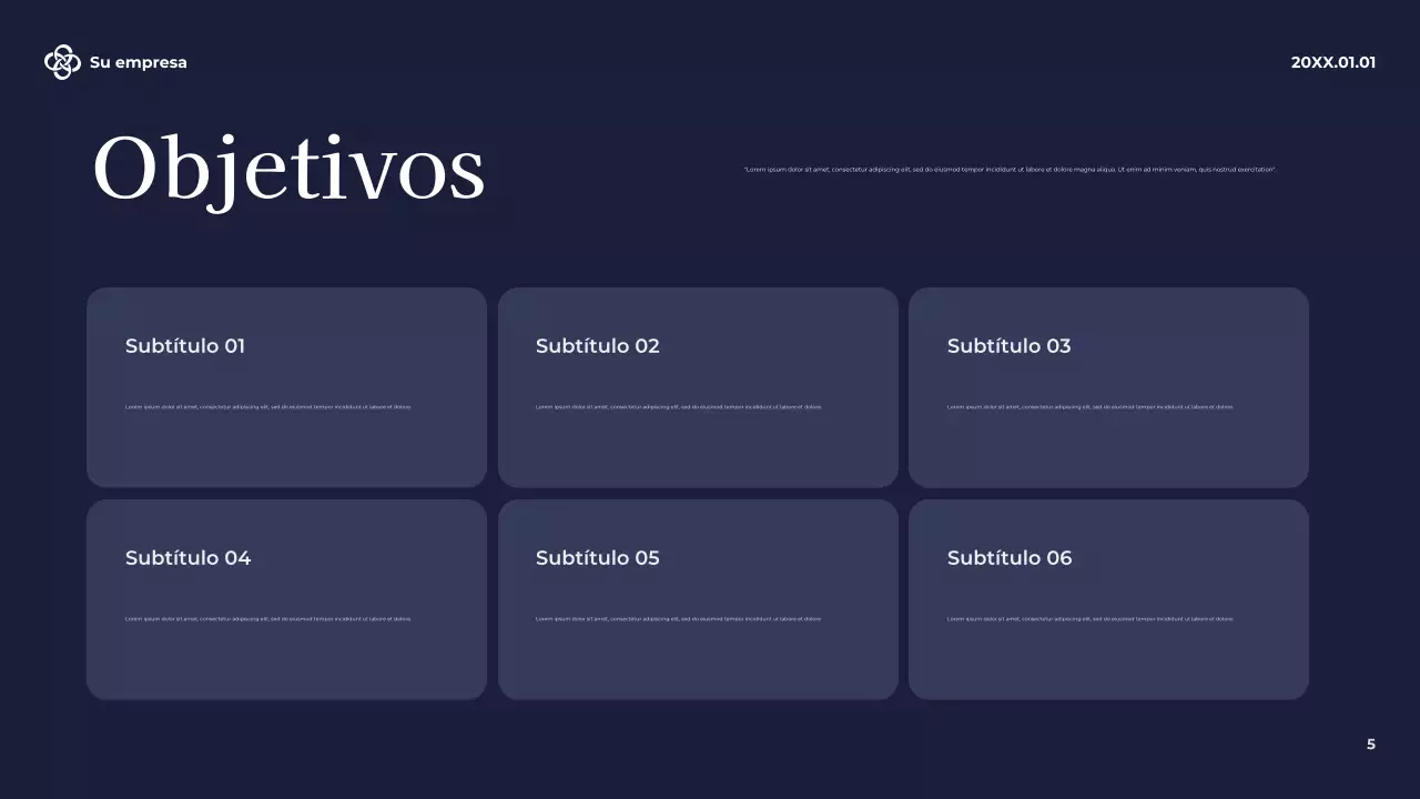 Presentación White Modern Finance