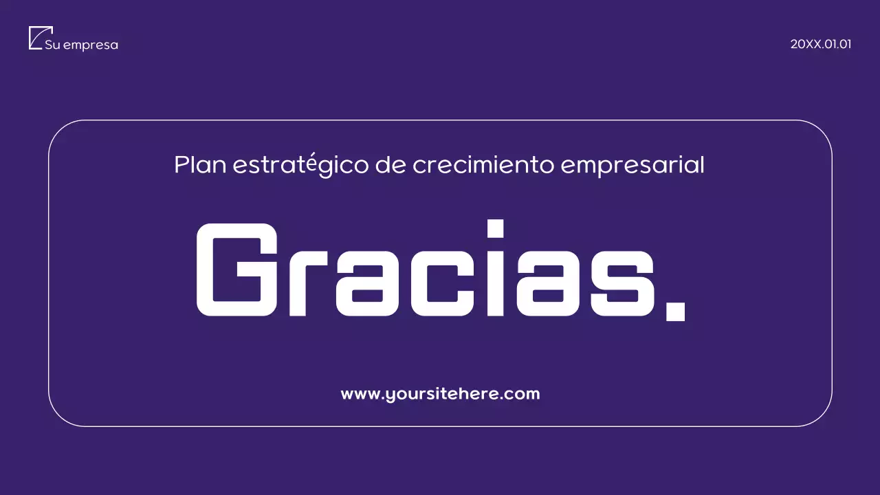 Documento minimalista morado de propuesta de marketing