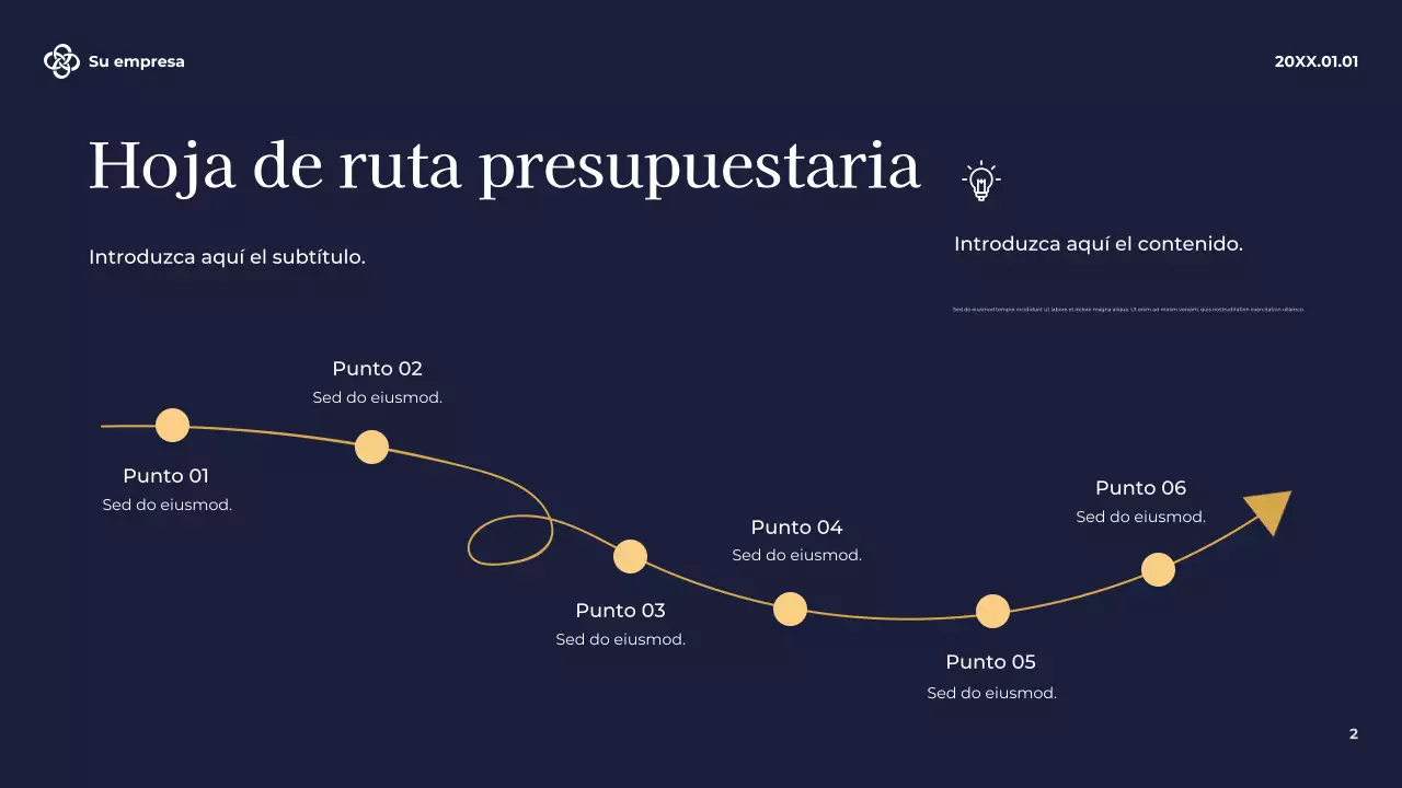 Presentación White Modern Finance