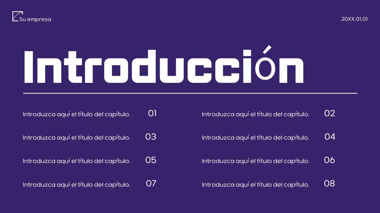 Documento minimalista morado de propuesta de marketing