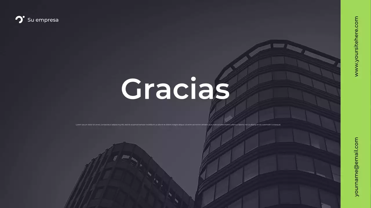 Informe White Modern Marketing