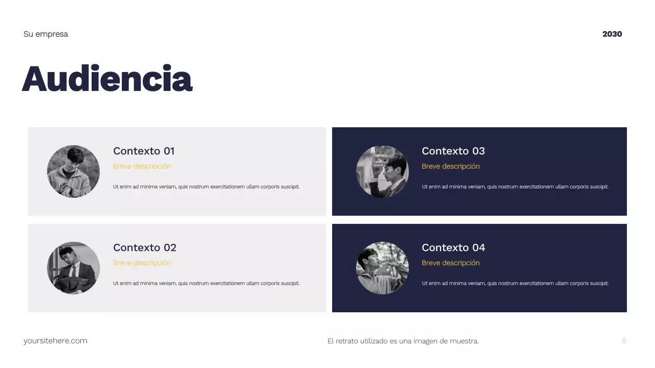 Plan de marketing Yellow Modern