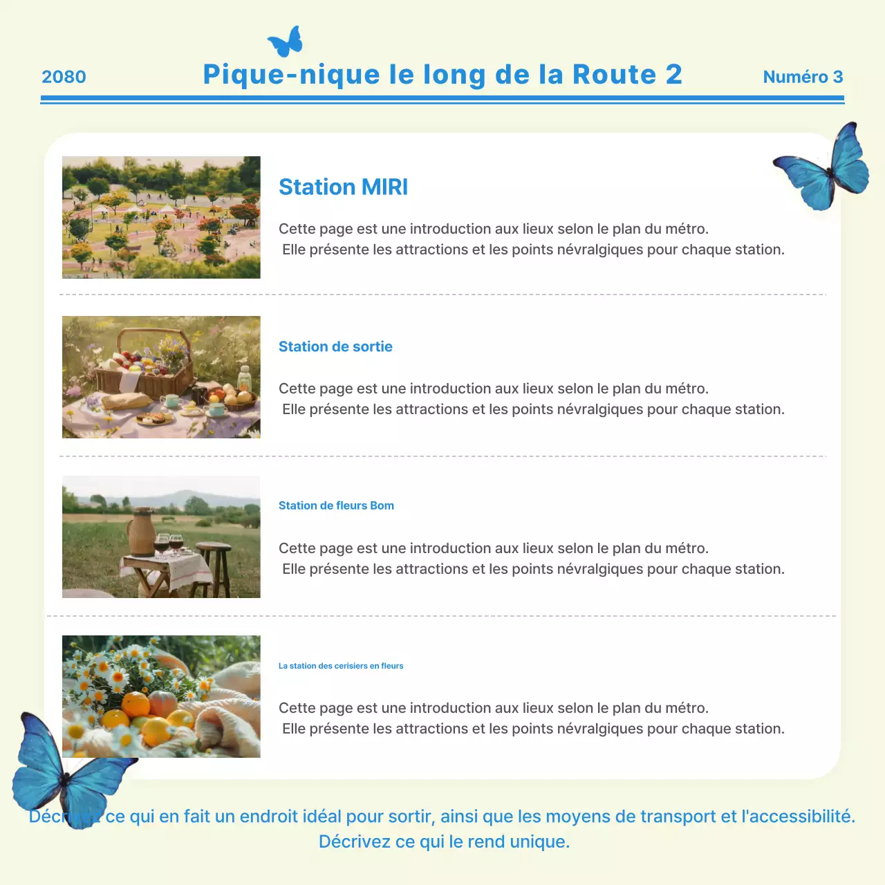 Beige Modern Picnic Promotion