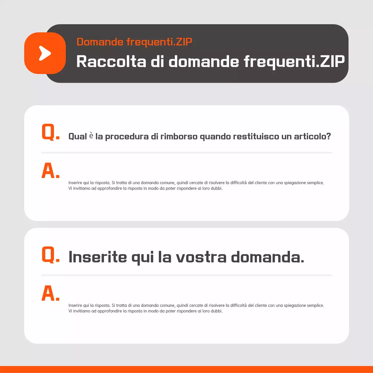 Centro di assistenza Orange Simple