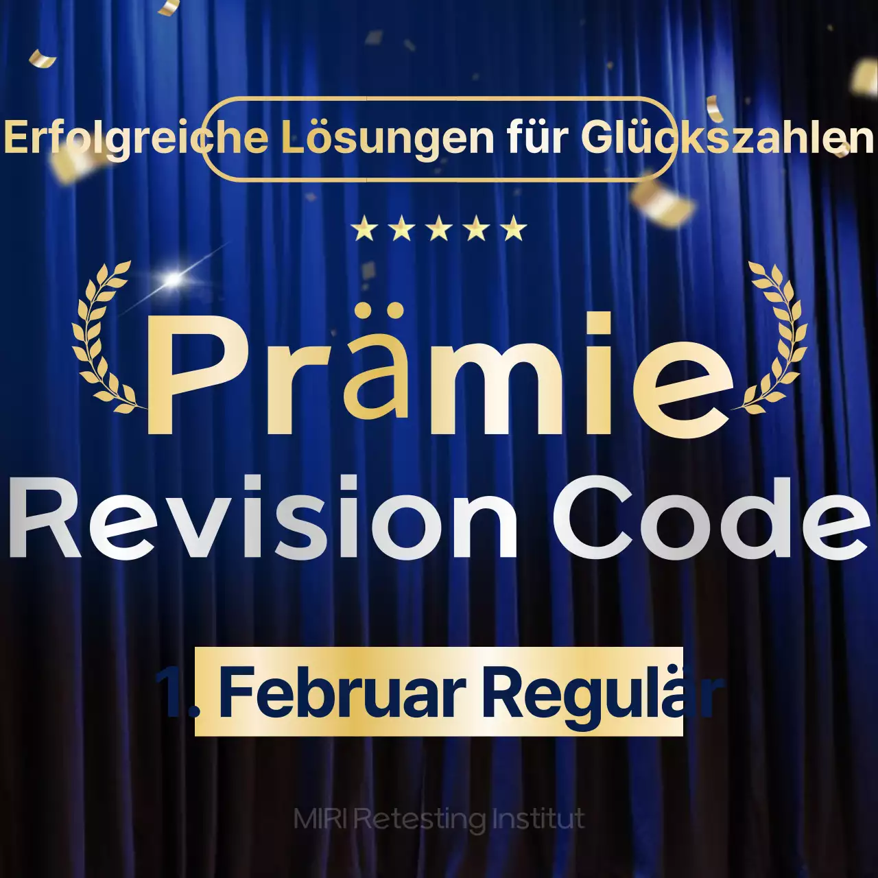 Blaue Fortbildungsanzeigen