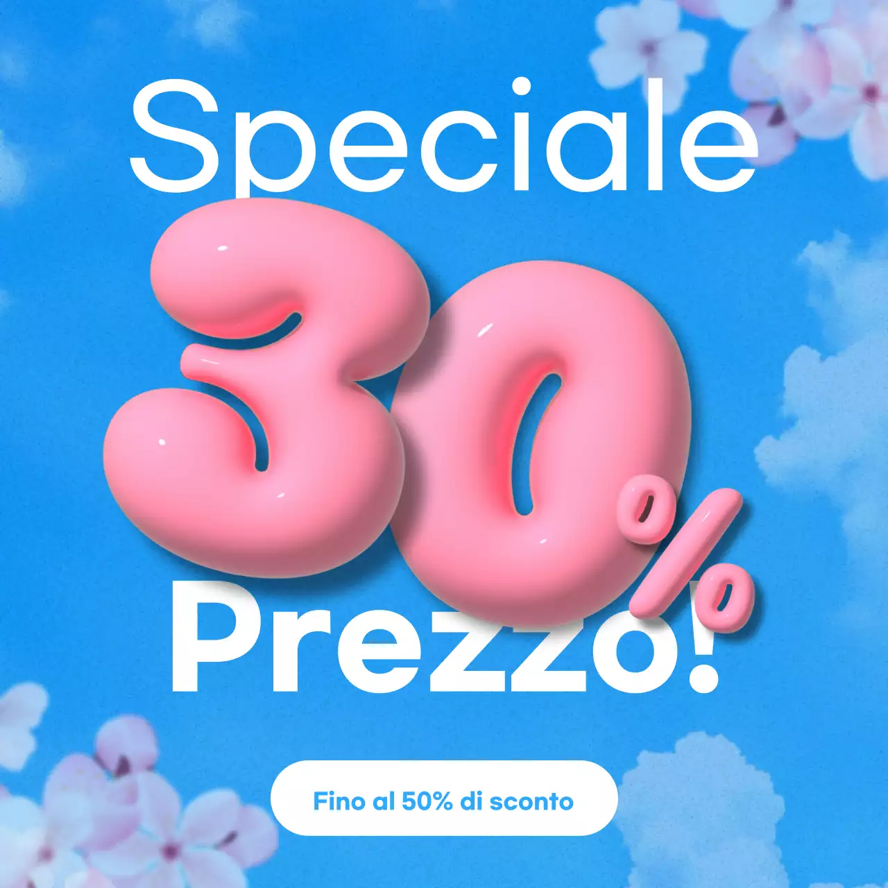 Promozione pop blu chiaro in vendita