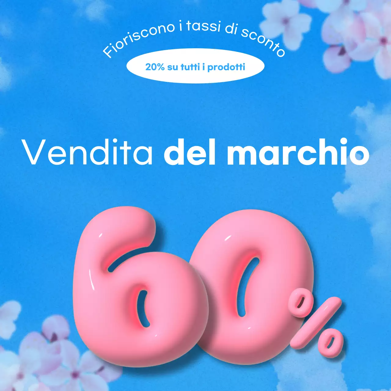 Promozione pop blu chiaro in vendita