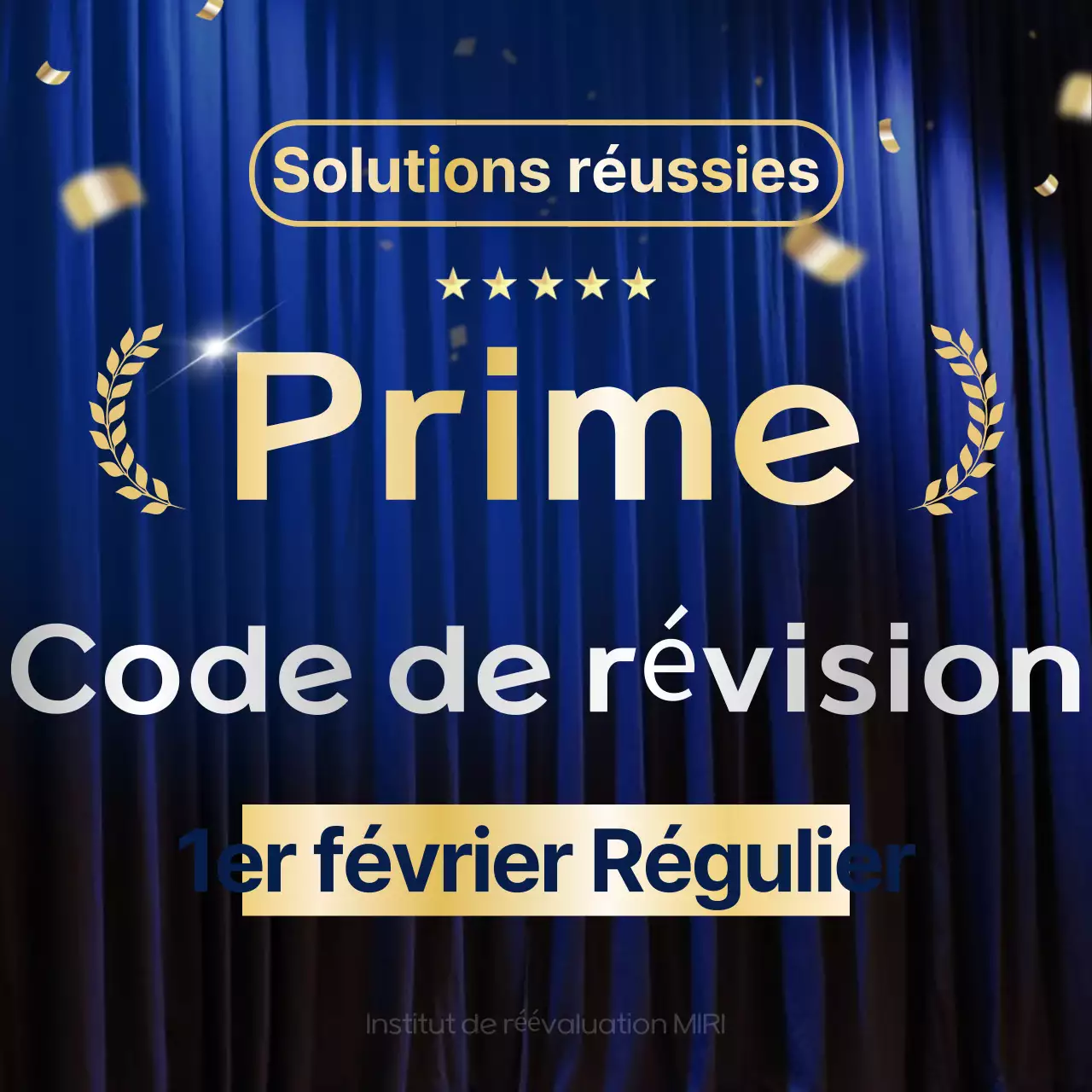 Annonces de la formation avancée bleue