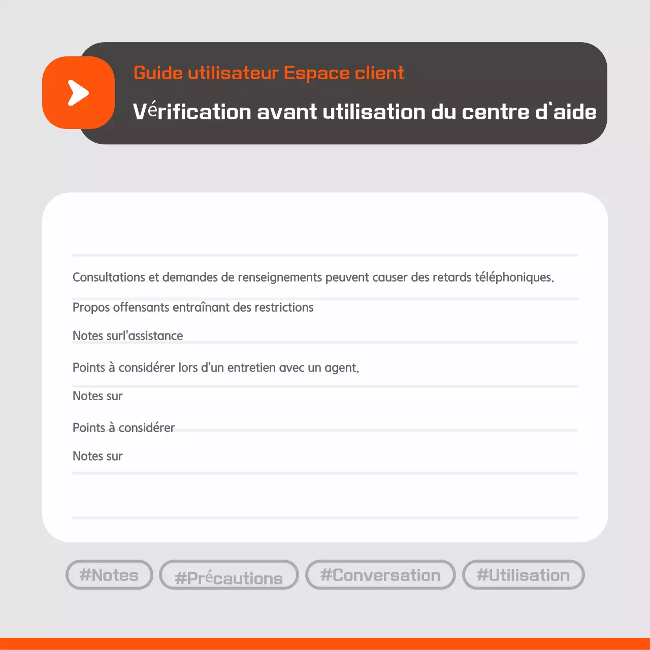 Centre d'aide Orange Simple