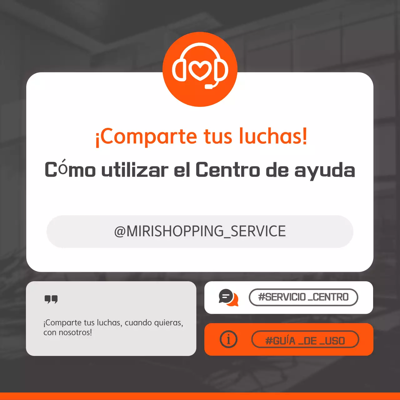 Centro de asistencia Orange Simple