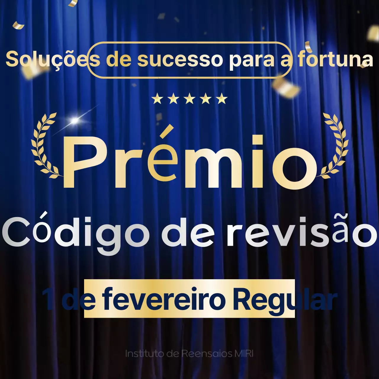 Anúncios de formação avançada Blue