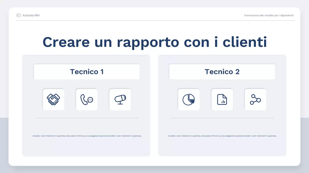 corso di formazione alla vendita professionale blu