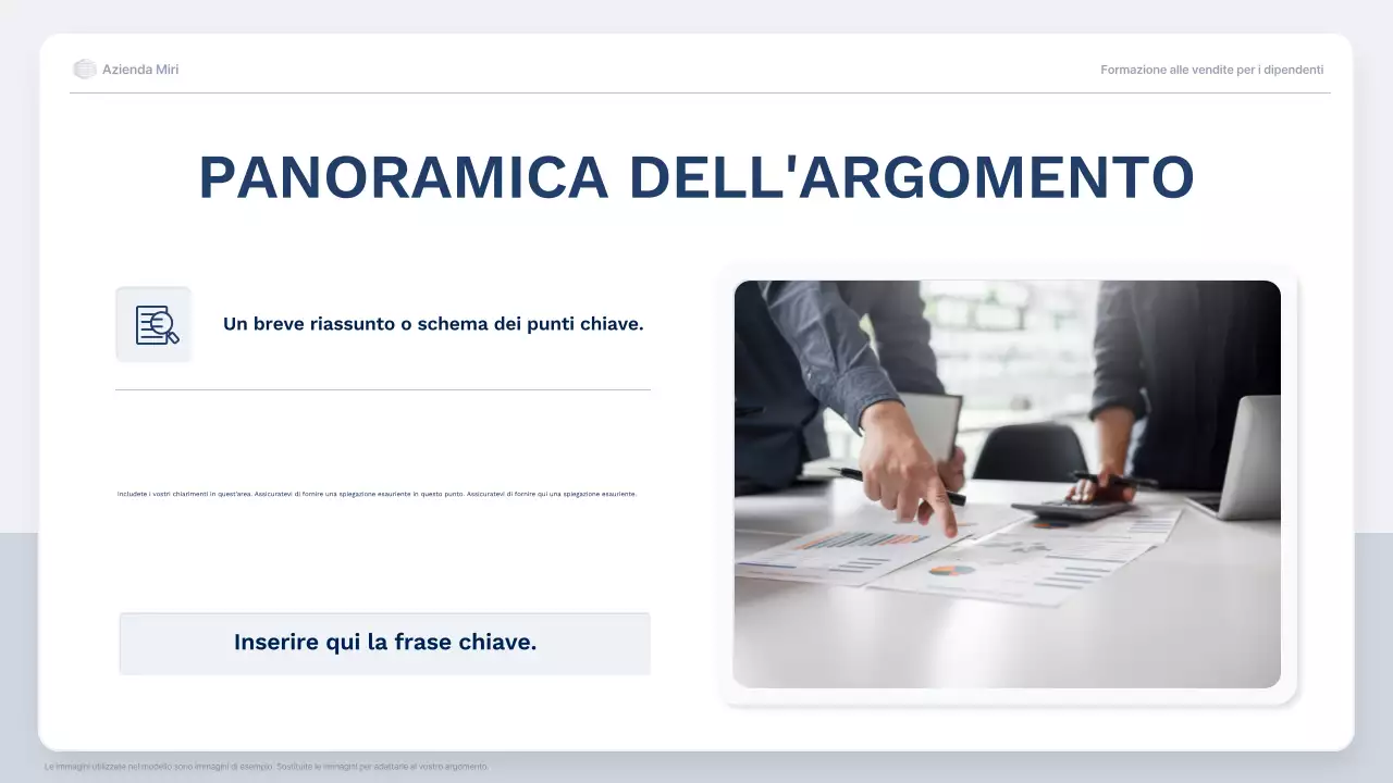 corso di formazione alla vendita professionale blu