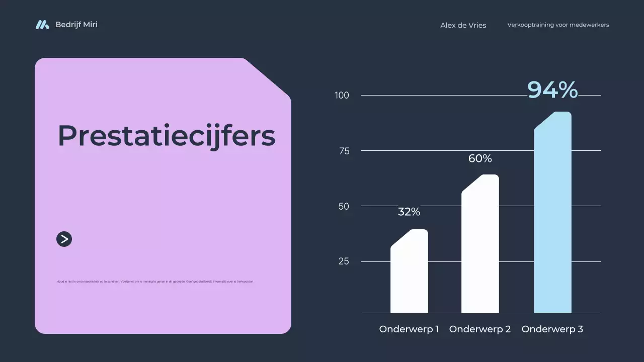cursus blauwe moderne verkooptraining voor werknemers
