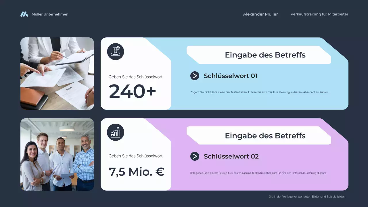 blue modernes Verkaufstraining für Mitarbeiter Kurs