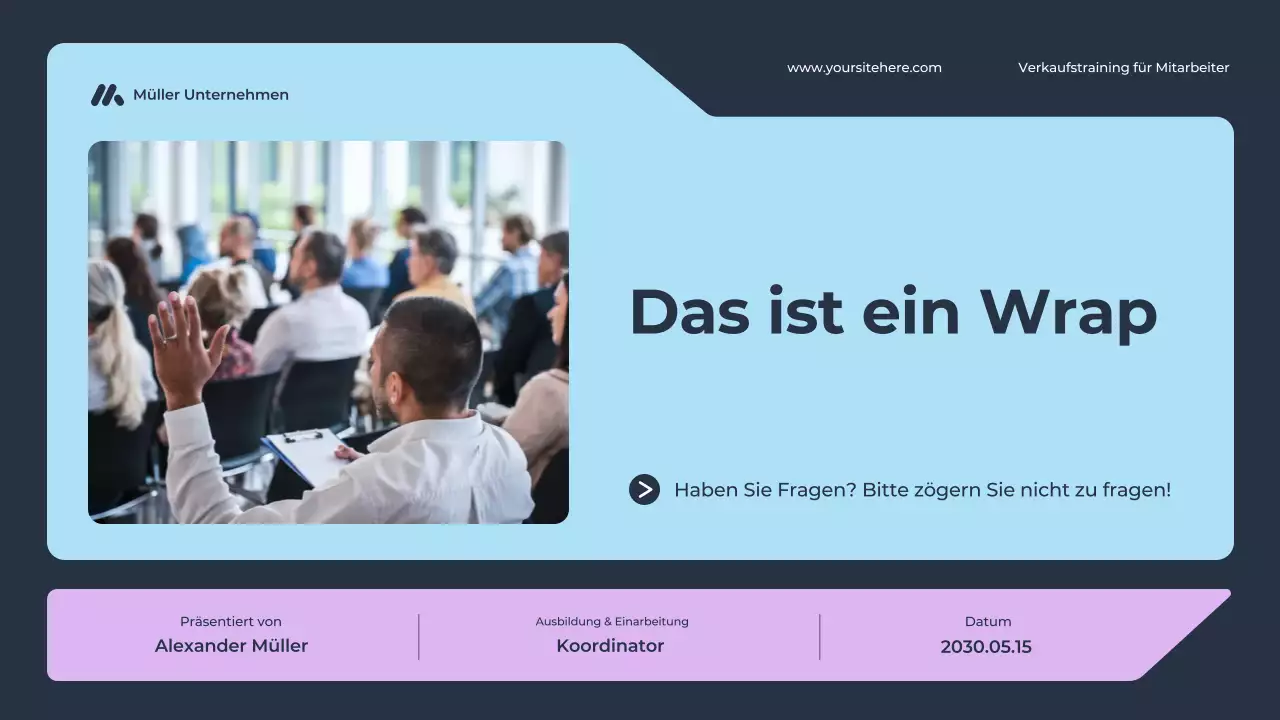 blue modernes Verkaufstraining für Mitarbeiter Kurs