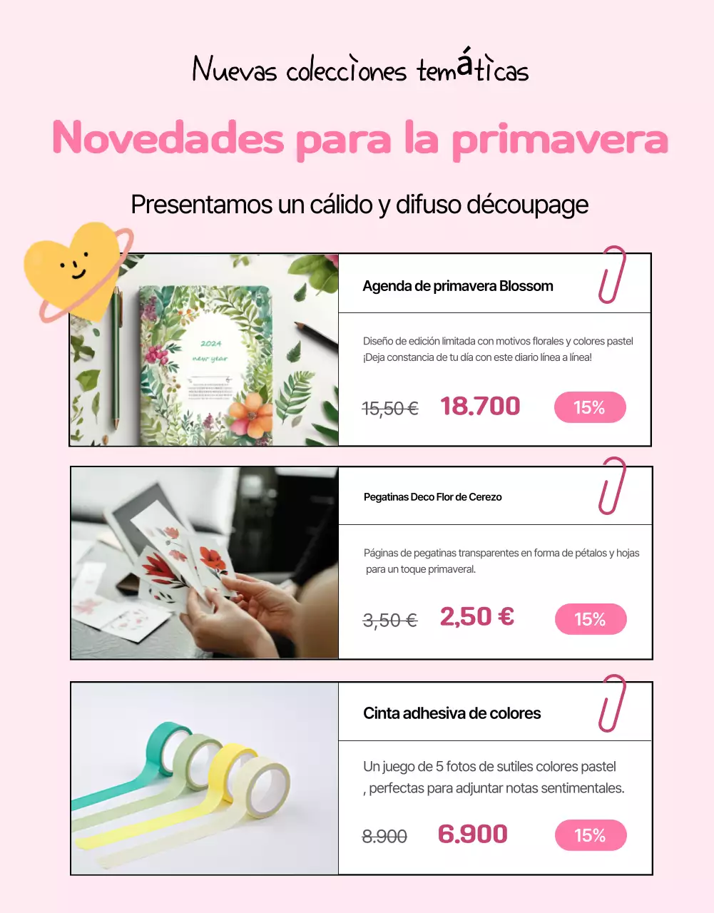 Exposición Pink Cute Diary