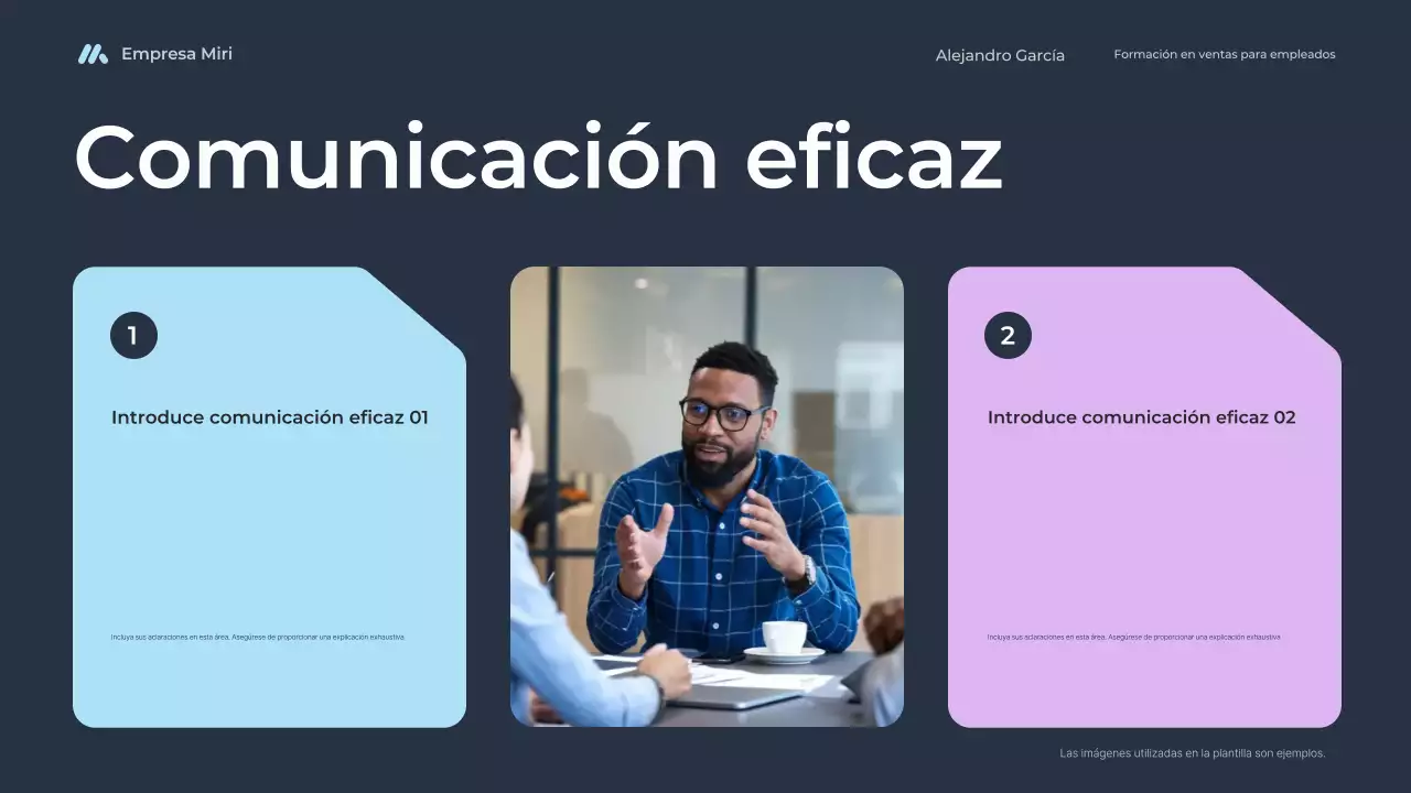 curso de formación en ventas blue modern para empleados