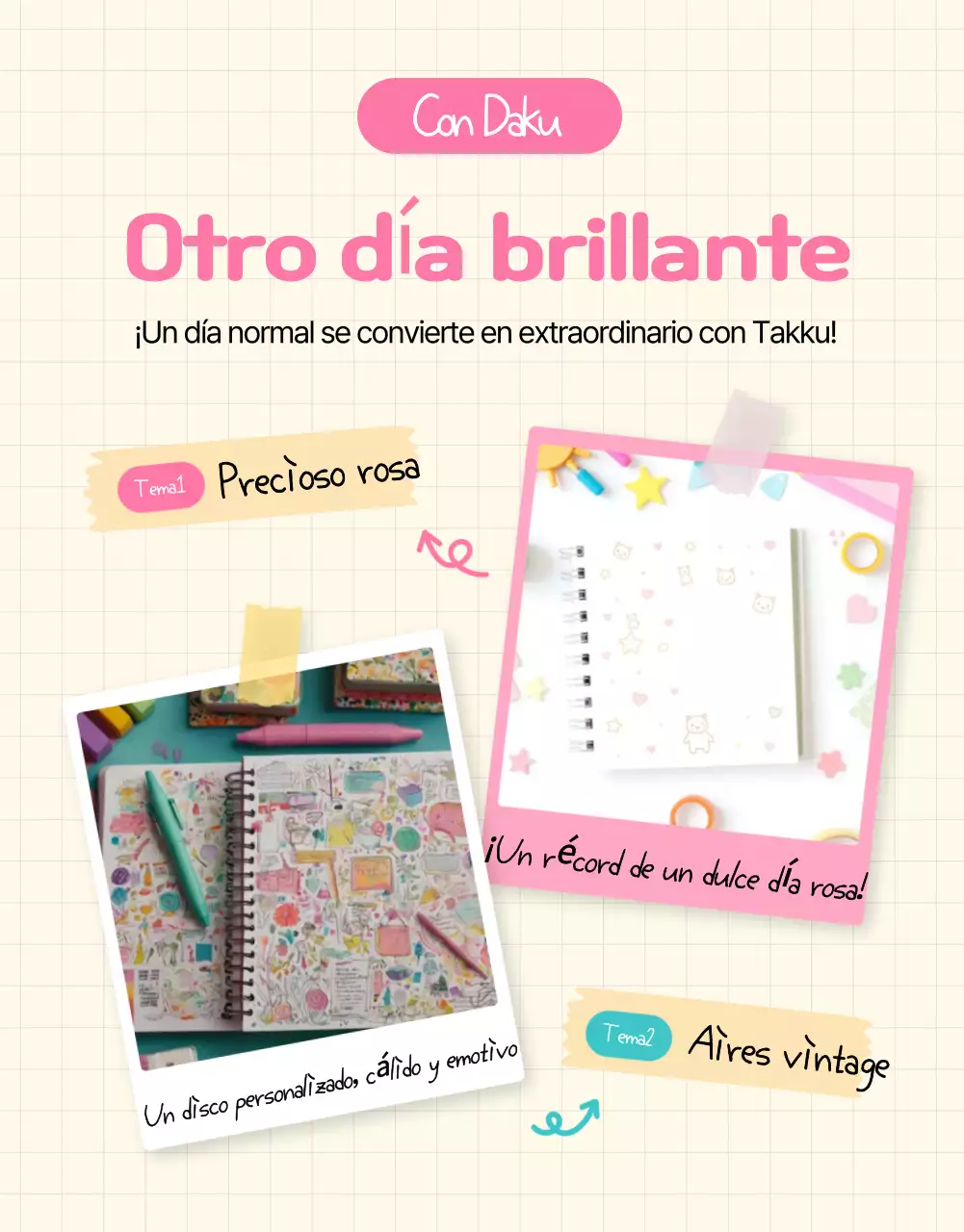 Exposición Pink Cute Diary